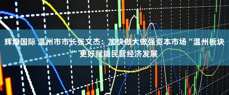 辉煌国际 温州市市长张文杰：加快做大做强资本市场“温州板块” 更好赋能民营经济发展