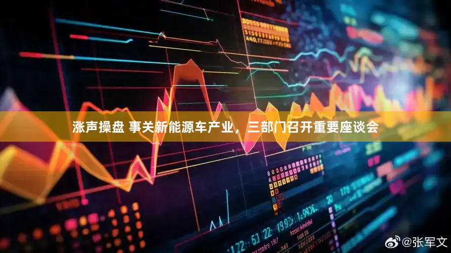 涨声操盘 事关新能源车产业，三部门召开重要座谈会