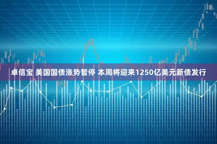 卓信宝 美国国债涨势暂停 本周将迎来1250亿美元新债发行