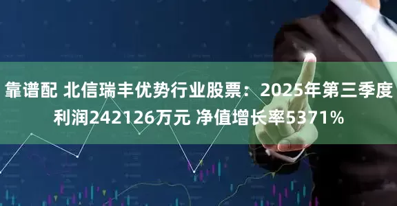 靠谱配 北信瑞丰优势行业股票：2025年第三季度利润242126万元 净值增长率5371%